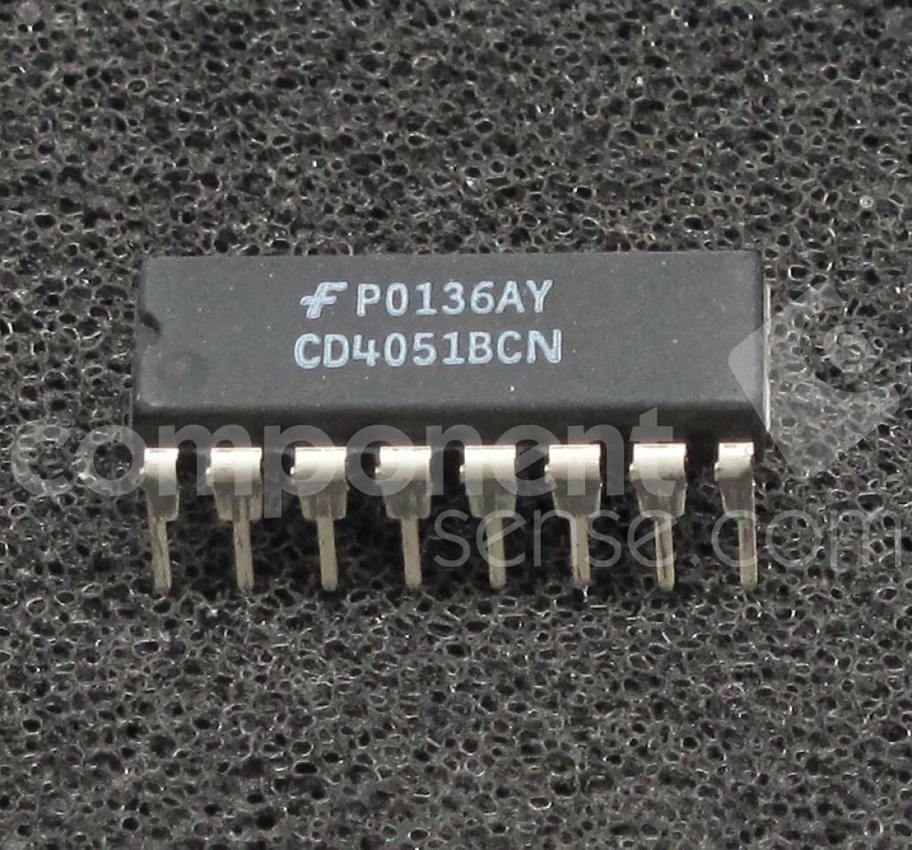 CD4051BCN Fairchild Semiconductor Component Sense