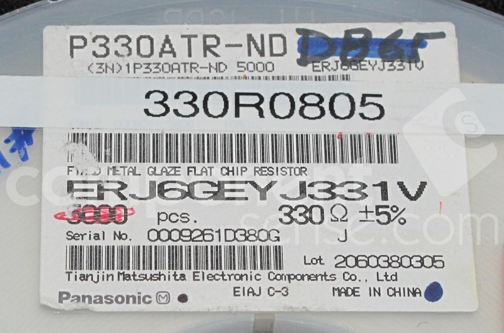 ERJ6GEYJ331V Panasonic Component Sense