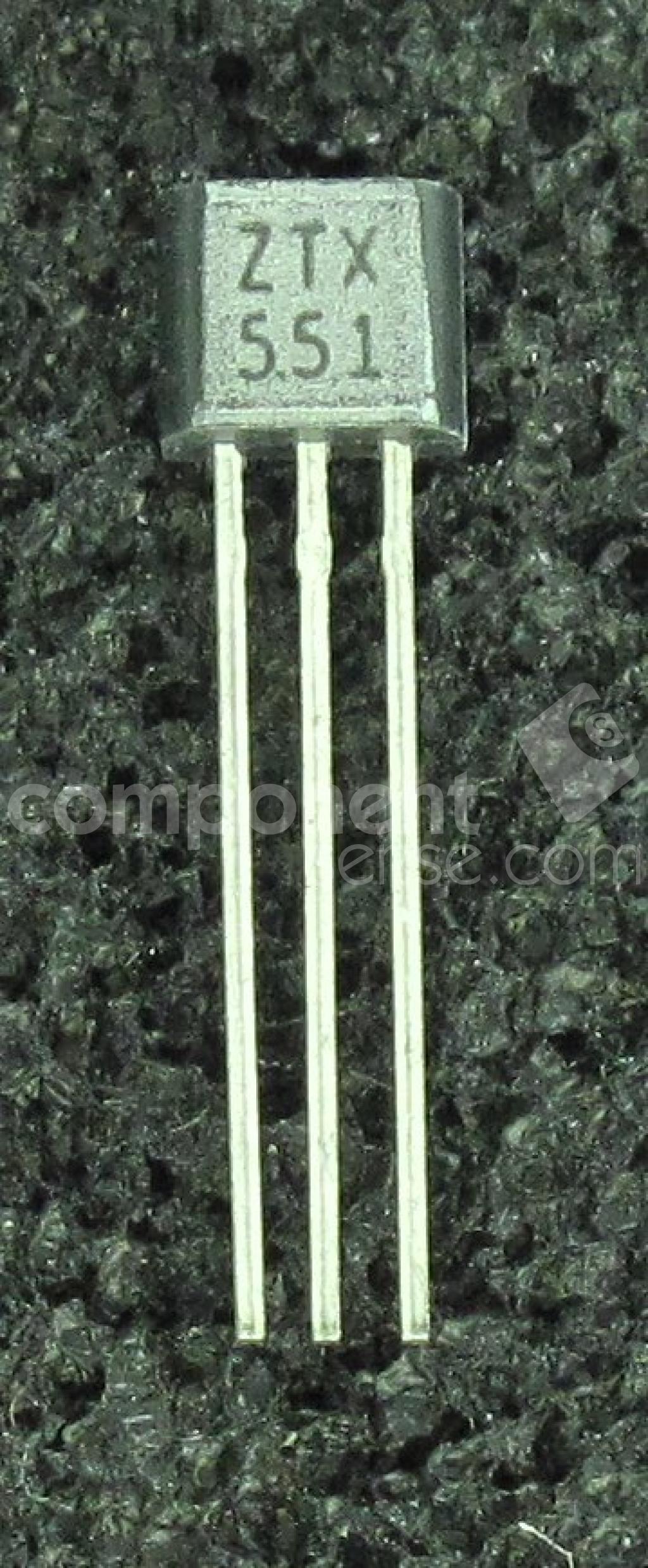 ZTX551 Zetex Inc | Component Sense