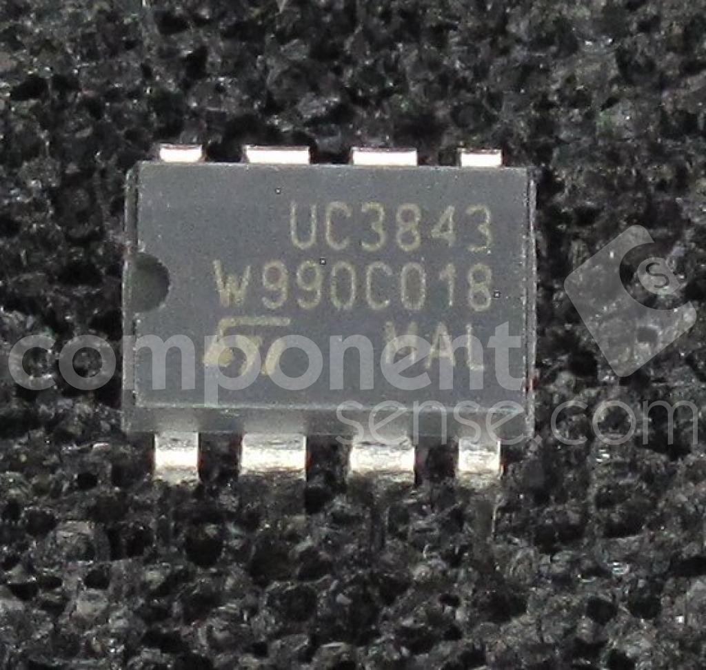 UC3843AN STMicroelectronics, ON Semiconductor | Component Sense