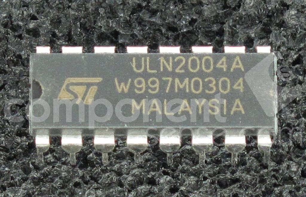 ULN2004A Texas Instruments, STMicroelectronics | Component Sense