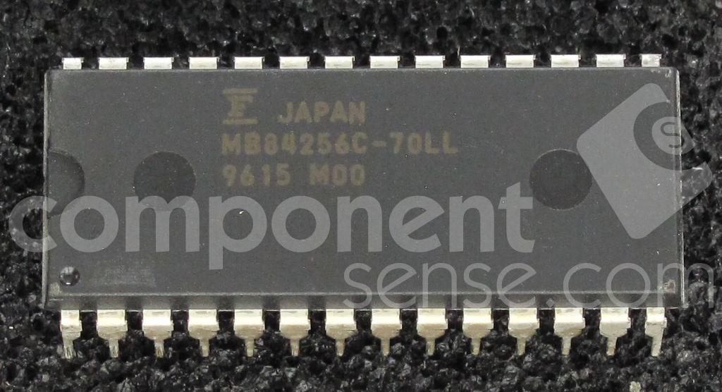 IC CMOS Fujitsu MB84256C-70L - 256K-bit SDRAM 70ns - DIP28W - Neuf (2 Pièces)