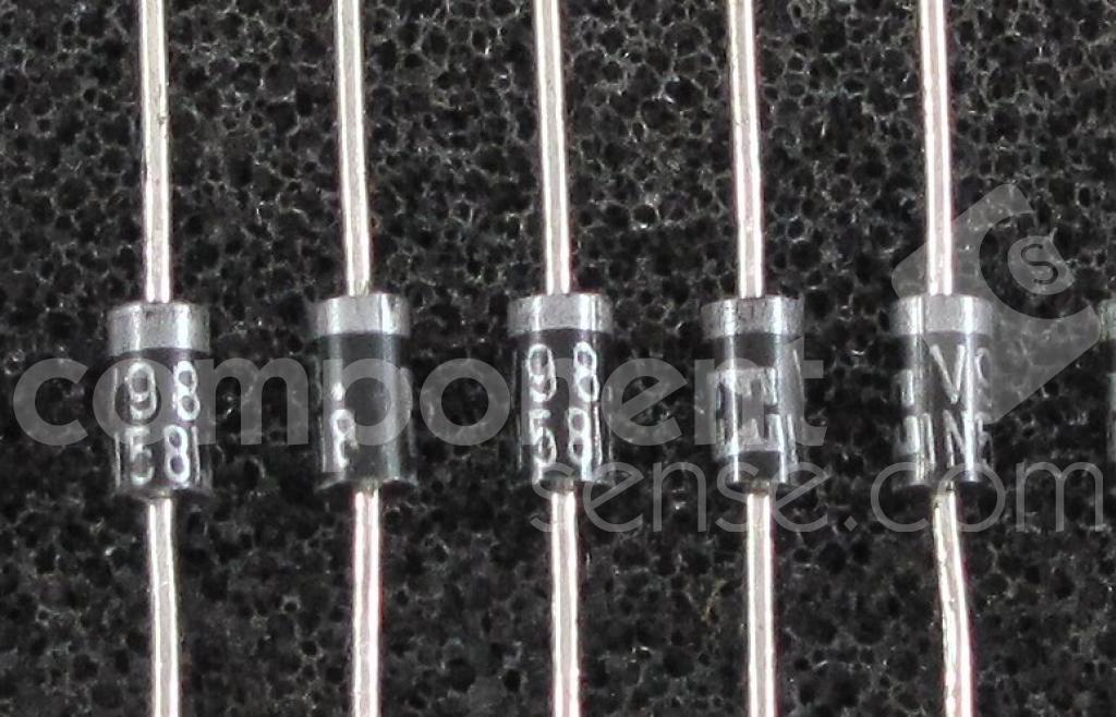 1N5818 General Semiconductor (Vishay), STMicroelectronics | Component Sense