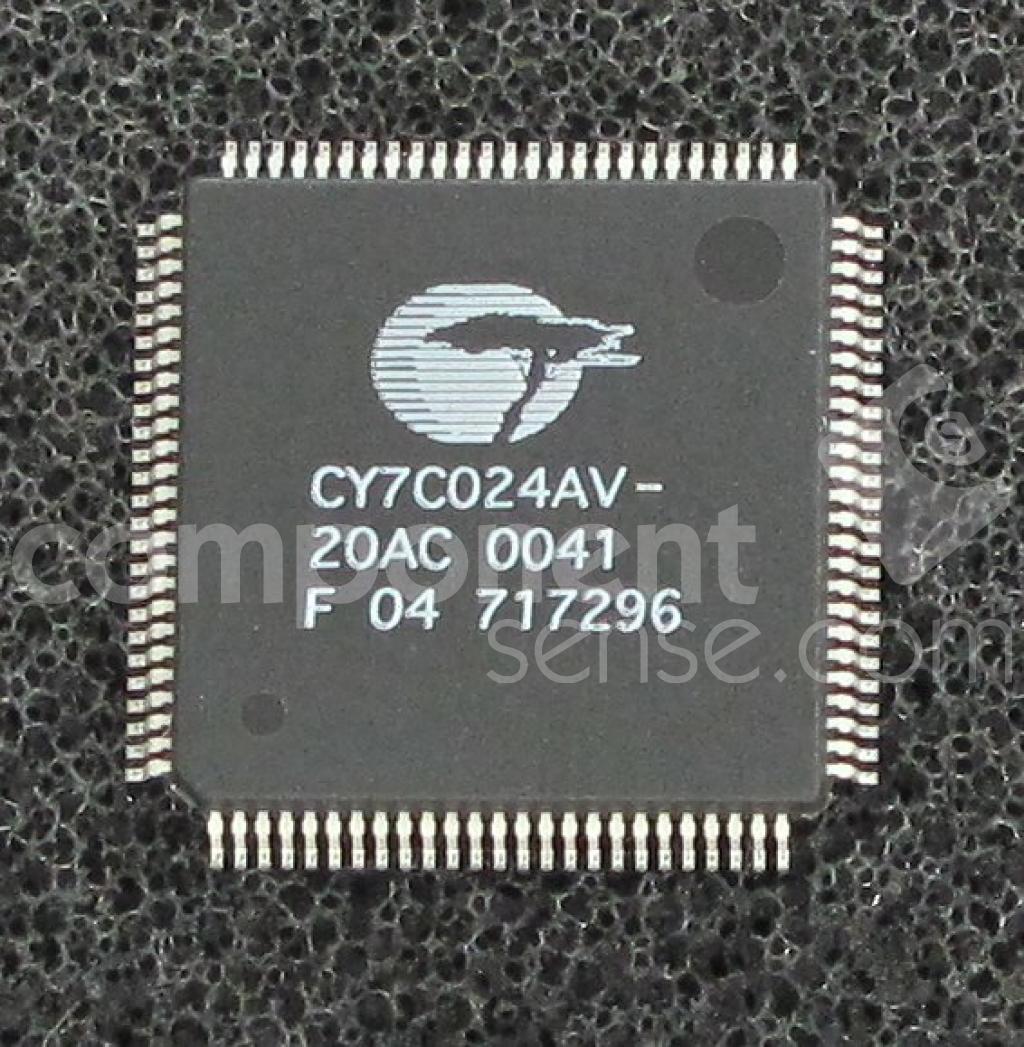 CY7C024AV20AC Cypress Semiconductor Component Sense