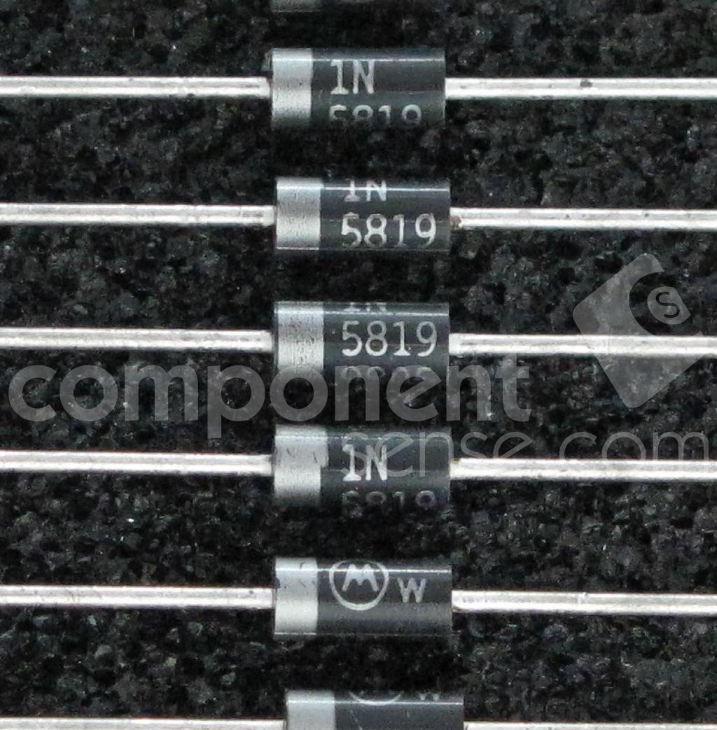 1N5819RL Motorola Semiconductor (Freescale) Component Sense