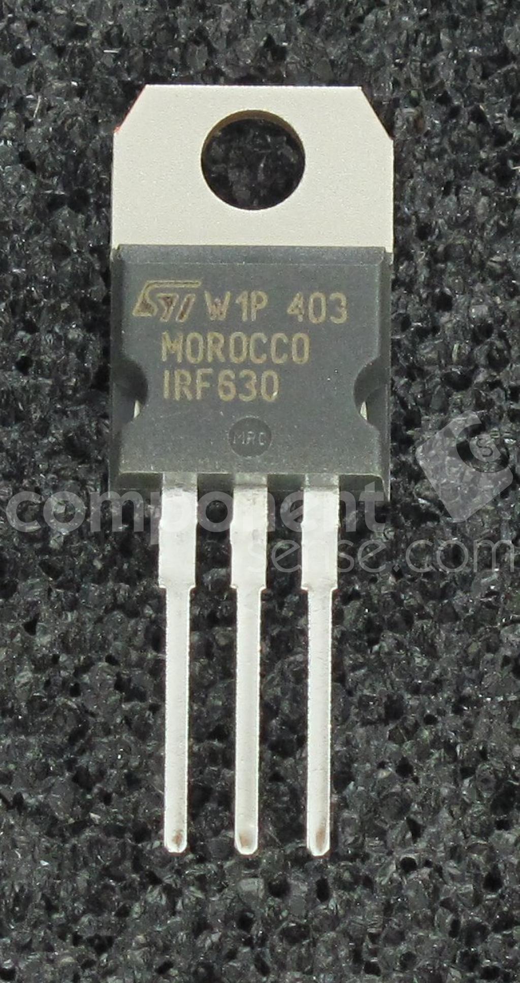 IRF630 STMicroelectronics, ON Semiconductor | Component Sense