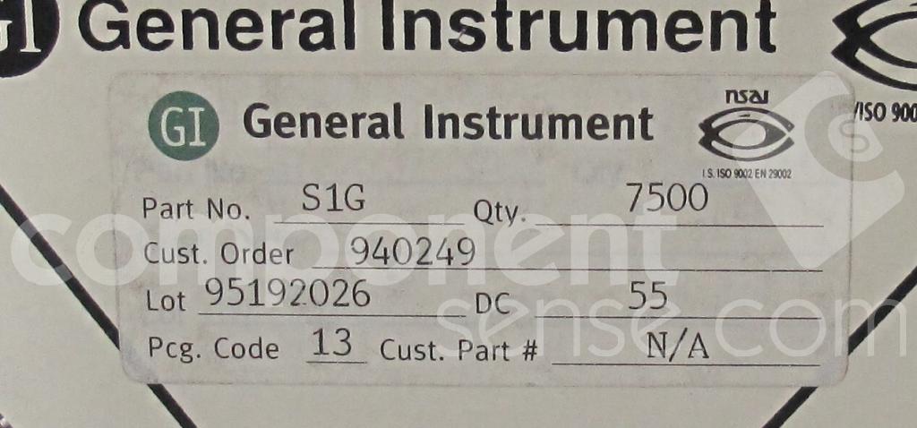 S1G Lite-On Semiconductor (LSC), General Semiconductor (Vishay ...