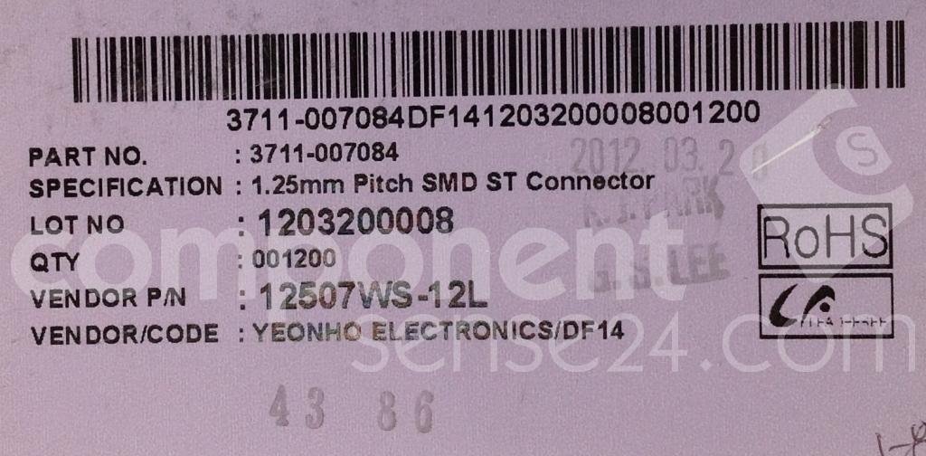12507WS12L Yeonho Electronics Component Sense