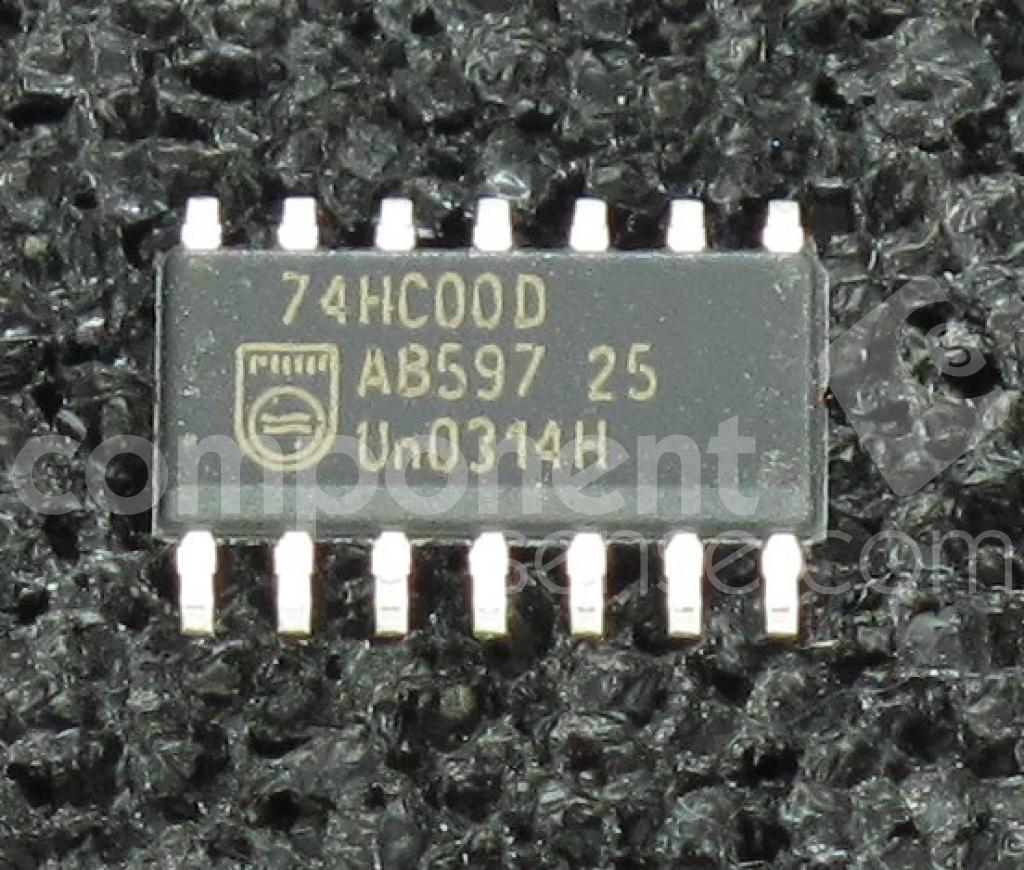 74HC00D NXP Semiconductors, Philips | Component Sense