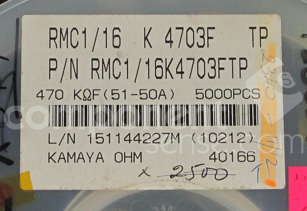 RMC116K4703FTP Kamaya Electric | Component Sense