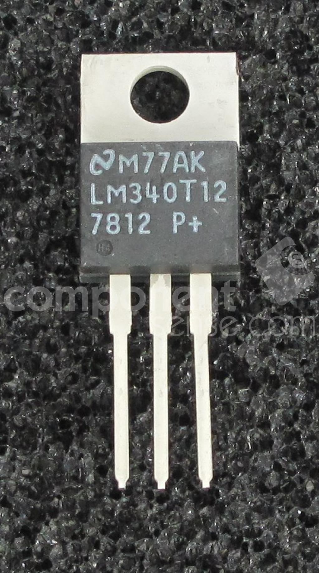 LM340T12 12V 1A Positive Voltage Regulator – National Semiconductor, New Open Box (Old Stock)