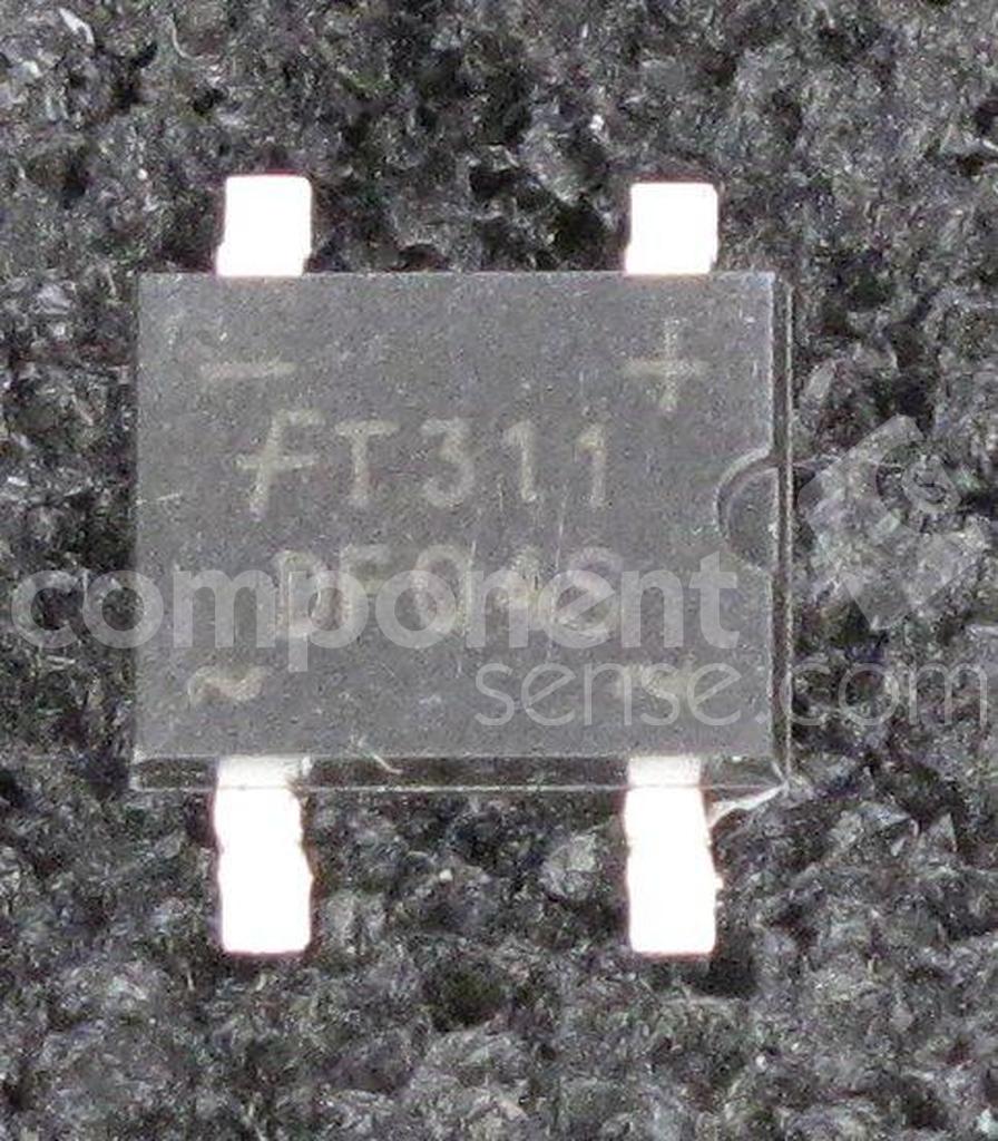 DF04S Fairchild Semiconductor, Vishay Intertechnology, Inc., General