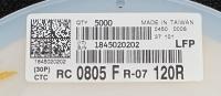 RC0805FR-07120RL