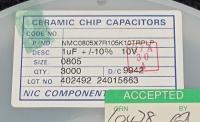 NMC0805X7R105K10TRPLP