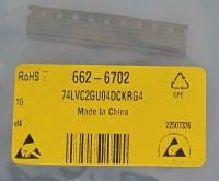 74LVC2GU04DCKRG4