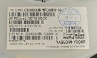 CC0603JRNPO9BN100
