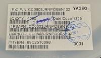 CC0603JRNPO9BN102