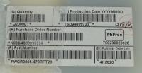 WCR0805-470RFT20