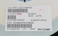 RC0603FR078K25