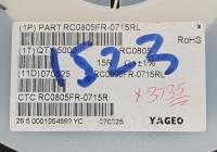 RC0805FR-0715R