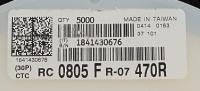 RC0805FR-07470R