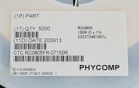 RC0805FR-07150R