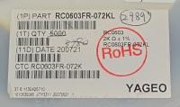 RC0603FR072K