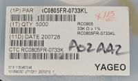 RC0805FR-0733K