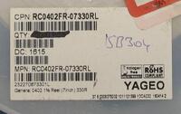RC0402FR-07330RL