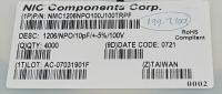 NMC1206NPO100J100TRPF