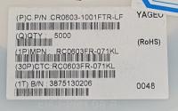 RC0603FR-071KL