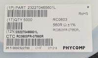 RC0603FR-07560R