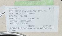 2183Y-0.50MM2 BLACK 100M