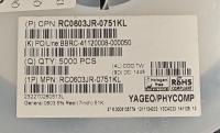 RC0603JR-0751KL