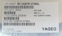 RC1206FR-0756KL