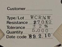 WCR1206-270KG