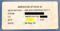 ABLS3-8.000MHZ-D4Y-T