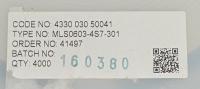 MLS0603-4S7-301