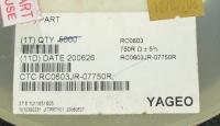 RC0603JR-07750R