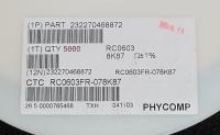 RC0603FR078K87