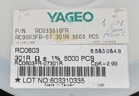 RC0603FR-07301R