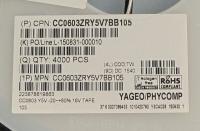 CC0603ZRY5V7BB105