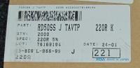 RD50SSVTPJ221J