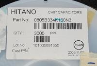0805B334K160N3