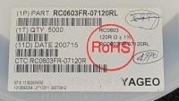 RC0603FR-07120RL