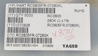 RC0805FR-07280K