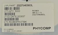 RC0603FR-0739K