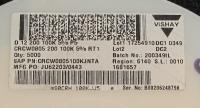 CRCW0805100KJNTA
