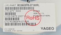 RC0603FR07160R