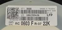RC0603FR0722KL